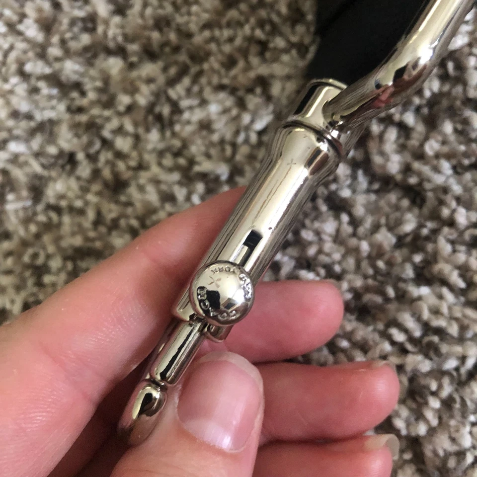 Coach Large Nylon Silver tone Hardware Adjustable Bag Purse Strap Replacement Bl - Image 2 of 4