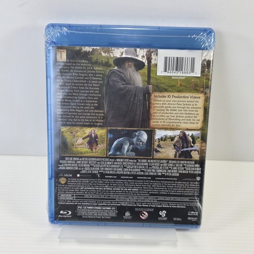Hobbit, The: An Unexpected Journey (Blu-ray + DVD) 3-DISC SET! Peter Jackson NEW - Picture 2 of 6