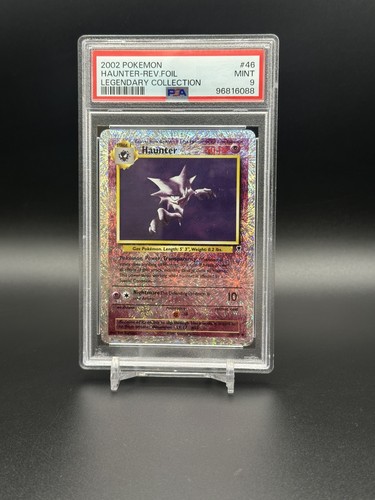 2002 Legendary Collection Haunter Reverse Holo #46 Pokémon PSA 9