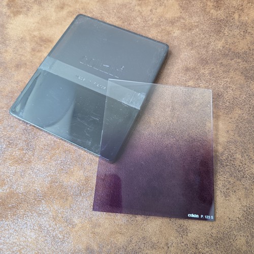 Filtro fotocamera Cokin P123S blu graduale - Made in France - Foto 1 di 4