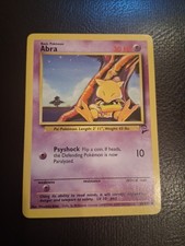 Pokémon TCG Abra Base Set 2, Card 65/130, Unlimited Common