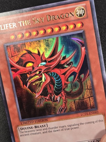 Slifer the Sky Dragon LC01-EN002 Yu-Gi-Oh Legendary Collection 1 Limited Edition - Picture 6 of 7