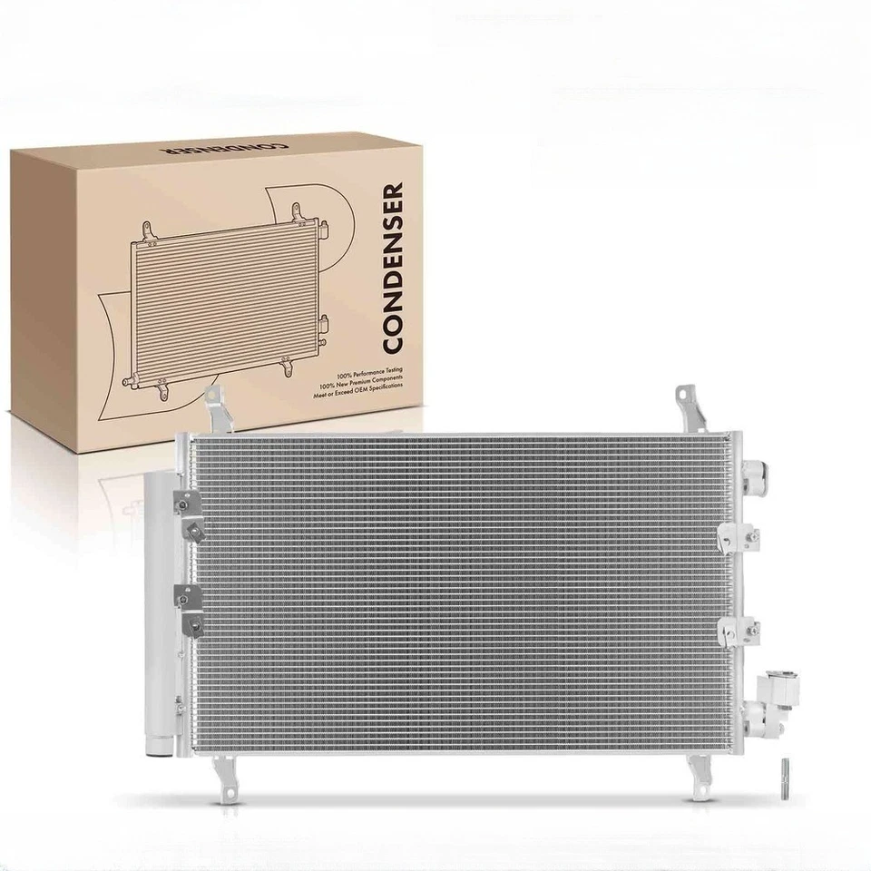 A/C Condenser for Chevrolet Camaro 2012 2013 2014-2015 V8 6.2L w/ Receiver Drier Foto 3 de 4