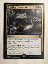 Croaking Counterpart 215/277 Innistrad: Midnight Hunt MTG Magic The Gathering NM
