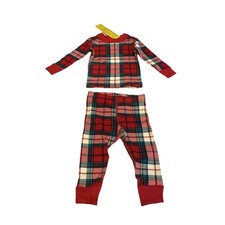 Hanna Andersson Baby Plaid Pajama Set Size 5