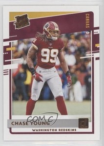2020 Panini Donruss Rated Rookie Canvas Chase Young #316 Rookie RC