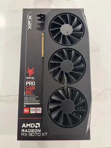 XFX Mercury Radeon RX 9070 XT OC 16GB 256-Bit GDDR6 PCI-Express 5.0 RDNA 4 GPU