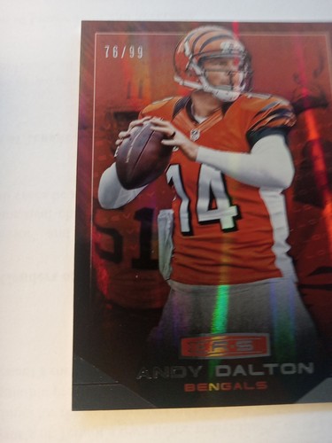 2014 Panini Rookies & Stars Longevity Holofoil #d/99 Andy Dalton #8 spedizione gratuita!! - Foto 3 di 3