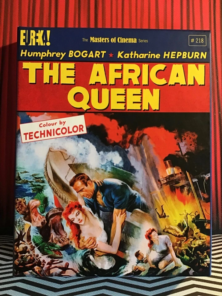 THE AFRICAN QUEEN (Blu-ray) EUREKA! Special Ed. in RIGID SLIP + BOOK - Image 3 of 4