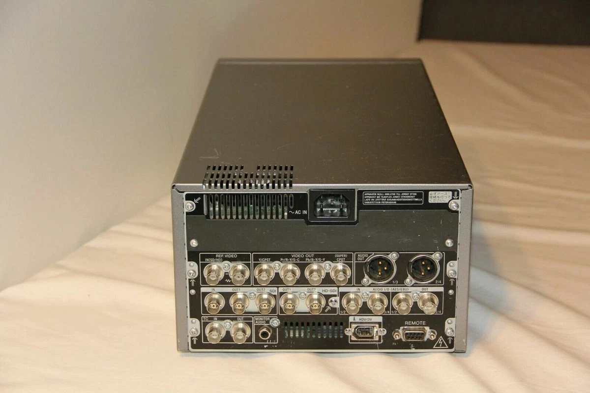 ソニー SONY HVR-1500 ビデオカセットレコーダー #2265059A Sony HVR-1500A HDV/DVCAM VTR HVR-1500A B&H Photo Video