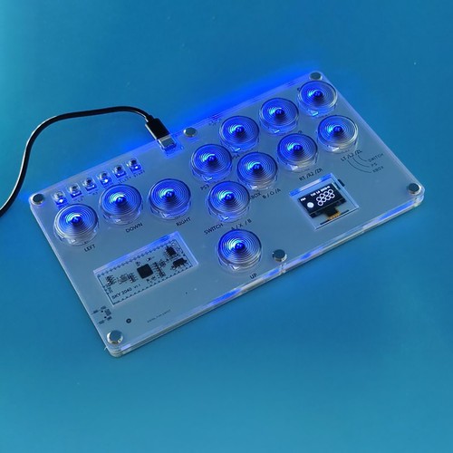 For PS4 PC PS3 Switch Turbo Game HitBox SallyBox Fighting Stick Controller Panel - Picture 11 of 14