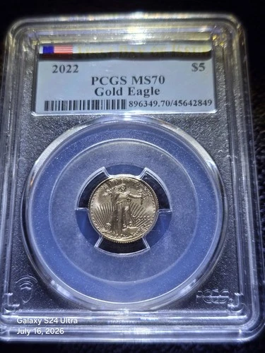 2022 American Gold Eagle 1 oz — photo from the most recent tracked eBay sale