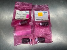 (4)  Nordson  7021532 Fitting: 1/8 NPT X 1/4 compression, black