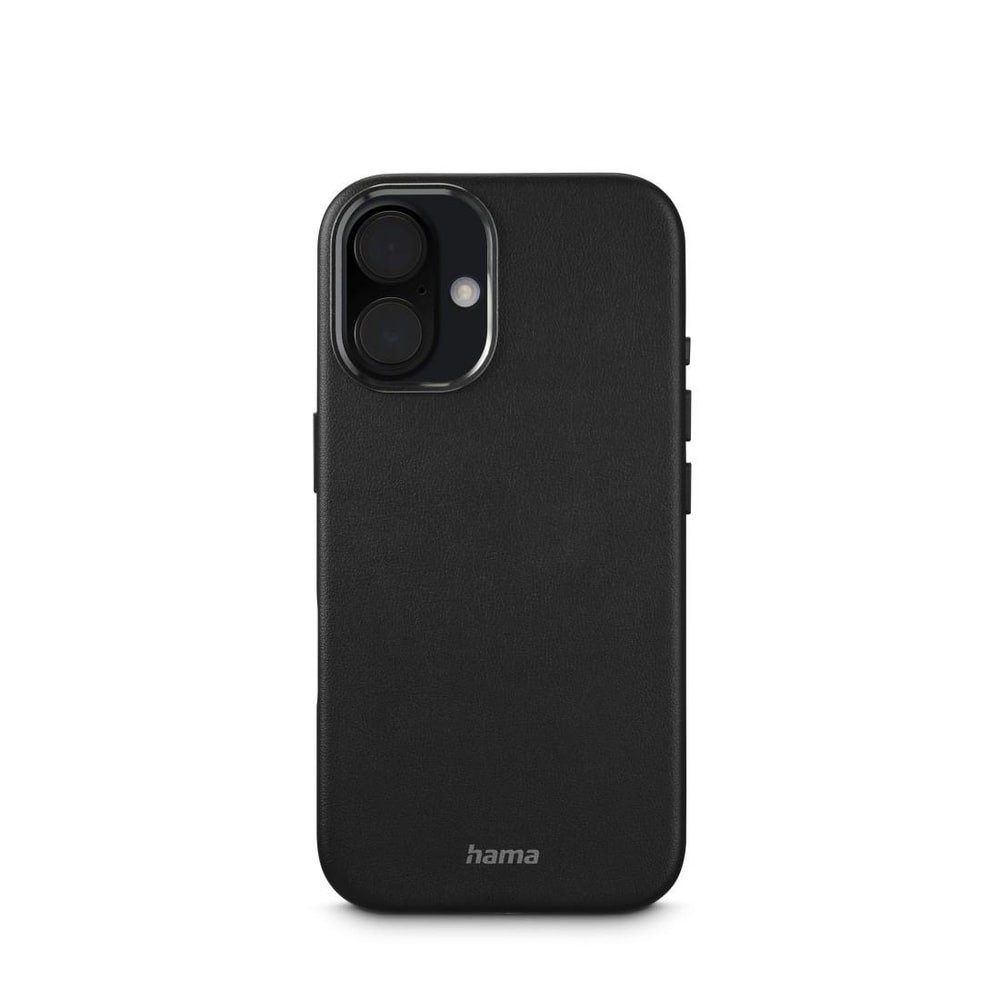 HAMA Handyhülle Eco Premium для Apple iPhone 16, Schwarz (00123760) #1907367