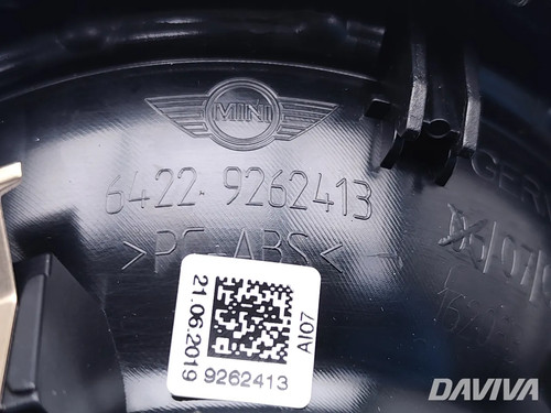 Mini Mini Rejilla de ventilación lateral del tablero Izquierda 2019 Hatchback - Picture 7 of 11