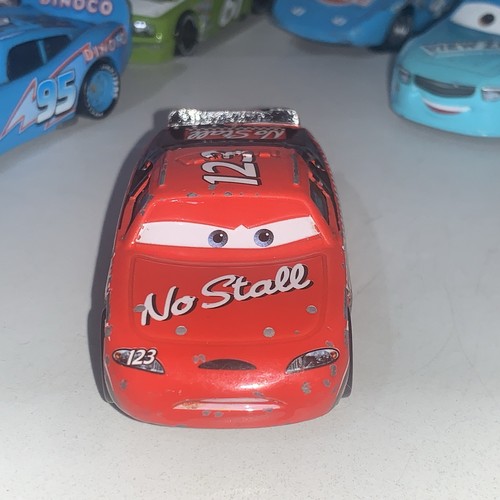 DISNEY PIXAR CARS #123 NO STALL TODD MARCUS PISTON CUP RACER DIE--CAST~1:55 GUC - Picture 4 of 15