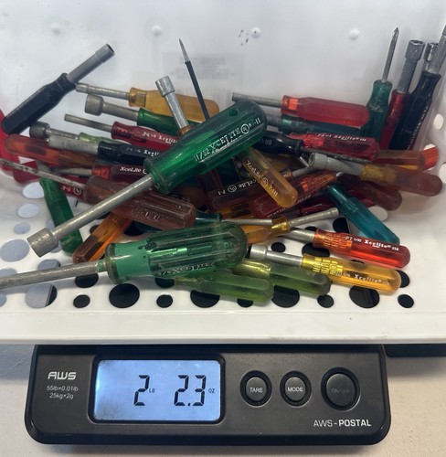 Vintage Xcelite Nut Driver Set / Lot of 49 Pieces - VINTAGE VARIETIES! - Picture 7 of 7