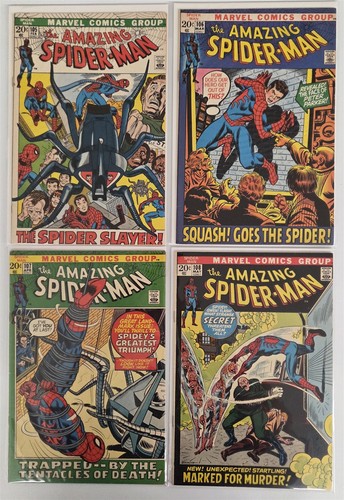 Amazing Spider-Man #101-193 Full Run Lot 121 122 129 149 1st Punisher Death Gwen - Imagen 5 de 24