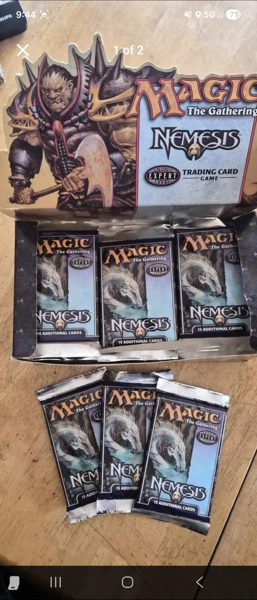 Magic: The Gathering Nemesis Sealed Collectible Card Game Packs for sale -  eBay
