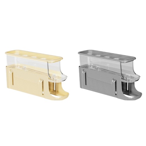 Practical and Sturdy Eggs Holder Scrolling Eggs Dispenser Eggs Storage Organizer - Picture 2 of 10