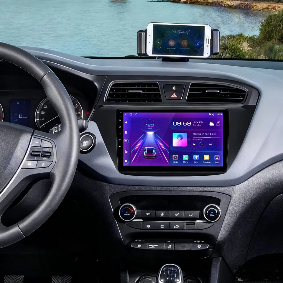 64G Autoradio Für Hyundai i20 2015-2018 Android 15 Apple CarPlay GPS Navi+Kamera - Bild 3 von 4