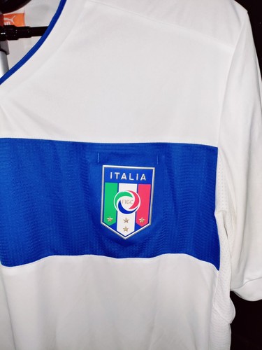 Puma Italy Away Football White Men’s Soccer Football Jersey Size XL - Picture 2 of 7