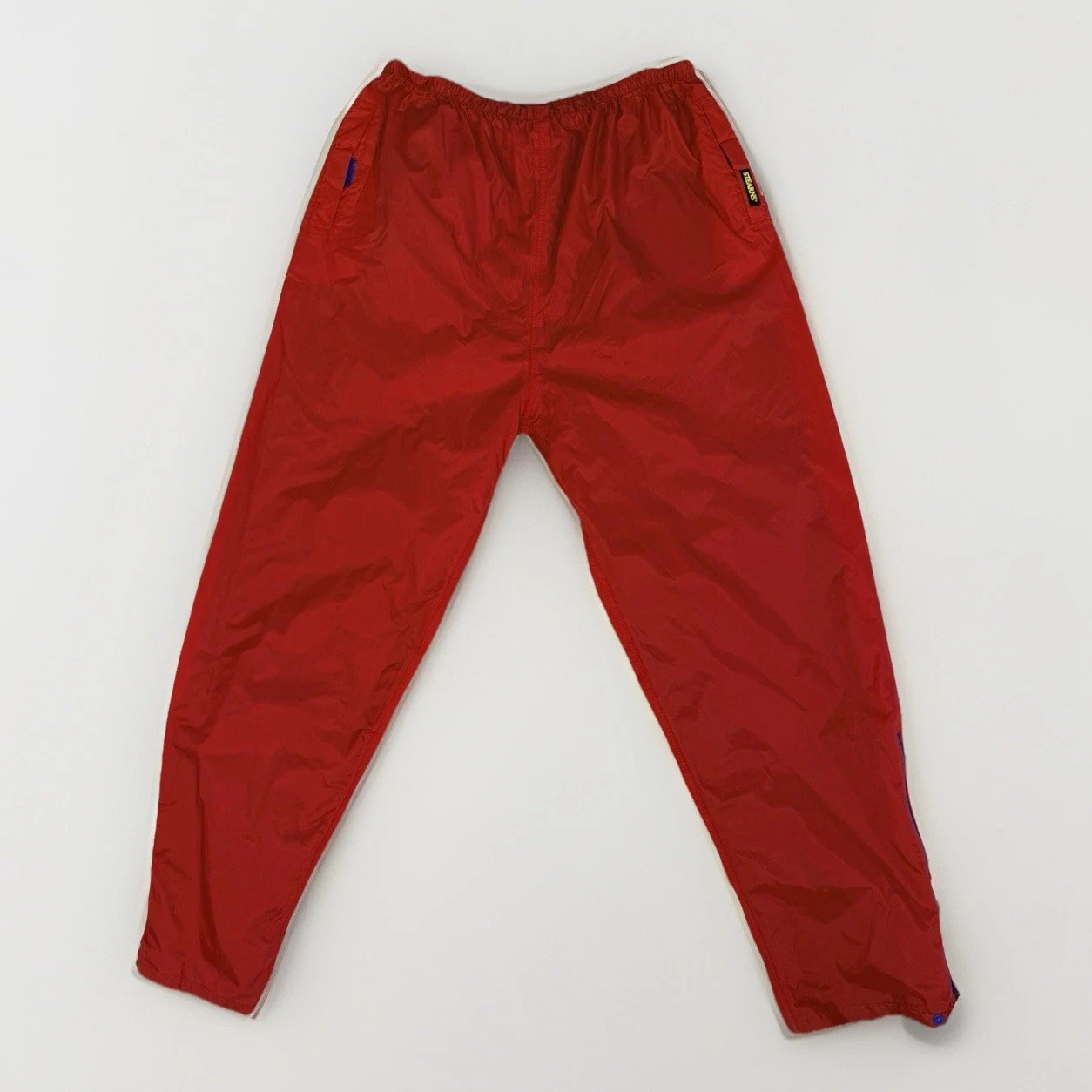 Stearns Dry Wear Rain Pants XXL Red Waterproof Fishing Boating Vintage 90s