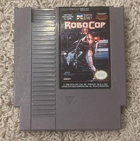 RoboCop  (Nintendo Entertainment System NES, 1988) - Cartridge w/ Sleeve
