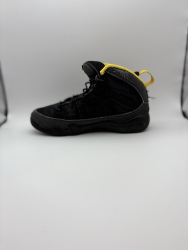 Nike Air Jordan 9 Retro Kid's Size 1Y Dark Charcoal University Gold 401811-070 - Picture 8 of 16