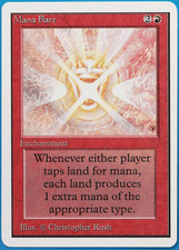 Mana Flare Unlimited MINT Red Rare MAGIC GATHERING CARD (ID# 496383) ABUGames