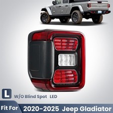 Led Tail Light Assy For 2020-2026 Jeep Gladiator Wo Blind Spot Left Driver Lh Led Tail Light Assy For 2020-2026 Jeep Gladiator Wo Blind Spot Left Driver Lh