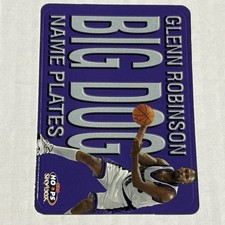 Glenn Robinson 1999-00 Hoops Name Plates #6NP Milwaukee Bucks