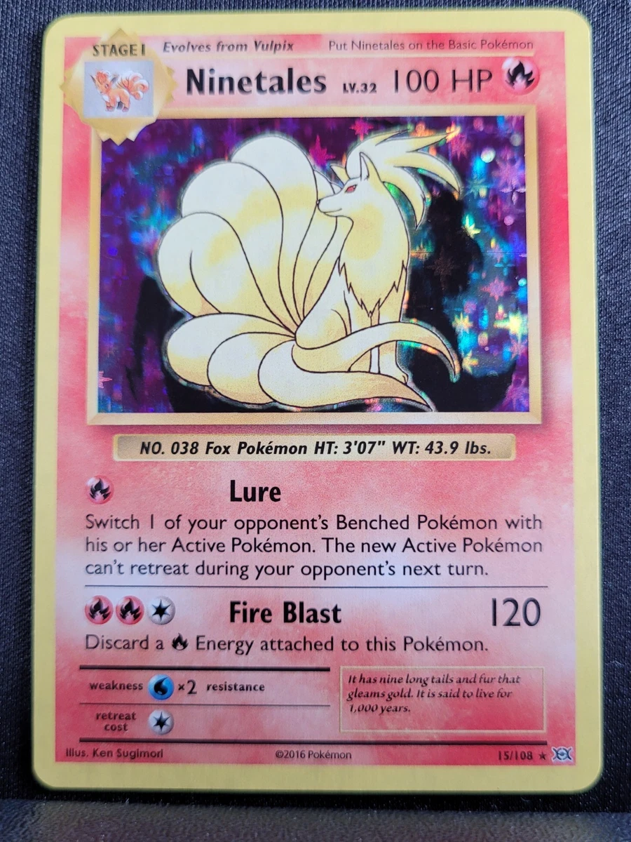 Ninetales 15/108 Evolutions for sale | eBay