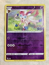 Pokemon TCG Sylveon Reverse Holo Rare Card 035/078 Pokémon Go NM Condition
