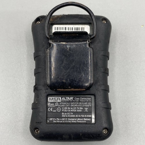 MSA Altair H2S Detector de Gas de Sulfuro de Hidrógeno Monitor Piezas o Reparación - Imagen 2 de 5