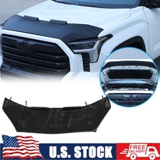 Leather Stone & Bug Deflector Hood Shield For Toyota Tundra/Sequoia 2022-2025
