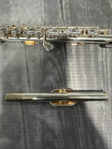 GEMEINHARDT PICCOLO 4SP PLATED SILVER EXCELLENT CONDITION WITH CASE - Picture 3 of 18