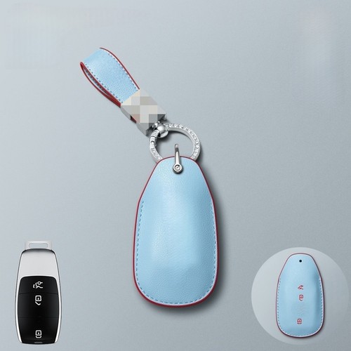 Funda de cuero genuino para llave de coche para Benz E200 E300 S212 S E400 W212 W213 S212 - Imagen 7 de 20
