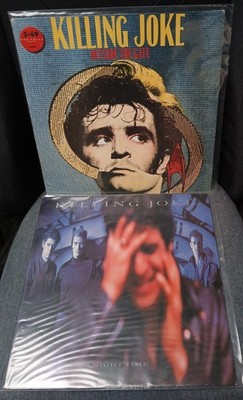 Killing Joke Album Bundle: Outside The Gate 1st Pressing + Night Time 1st Press