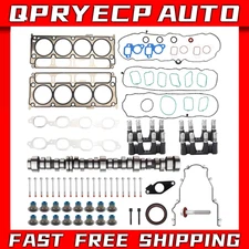 NON AFM Deleted Kit Camshaft Lifters Head Gasket Set for 2014-2021 Chevy GM 5.3L