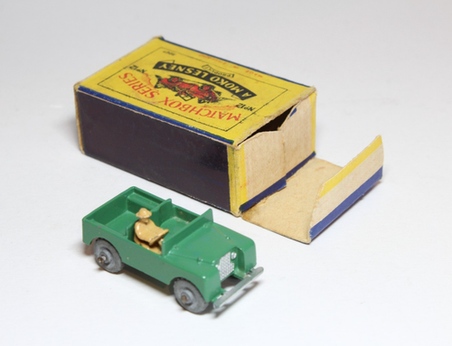 Matchbox Lesney MB 12 Land Rover Series 1 - Picture 3 of 4