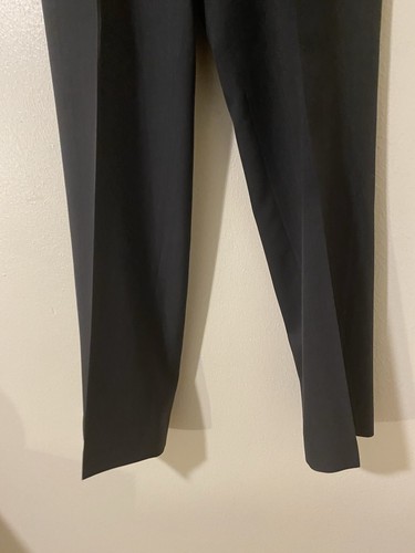 John Henry Modern Fit Black Slacks Dress Pants 34 x 32 100% Polyester - Picture 2 of 9