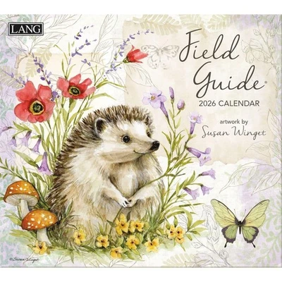 Lang Field Guide 2026 Wall Calendar by Susan Winget, 13.4'' X 12'
