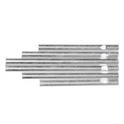 15 STÜCKE DIY Wind Glockenspiel Röhrchen Aluminium Wind Chime Rohre Ersatzteile