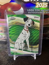 2025 Topps Chrome Disney Green Wave Refractor /99 Pongo