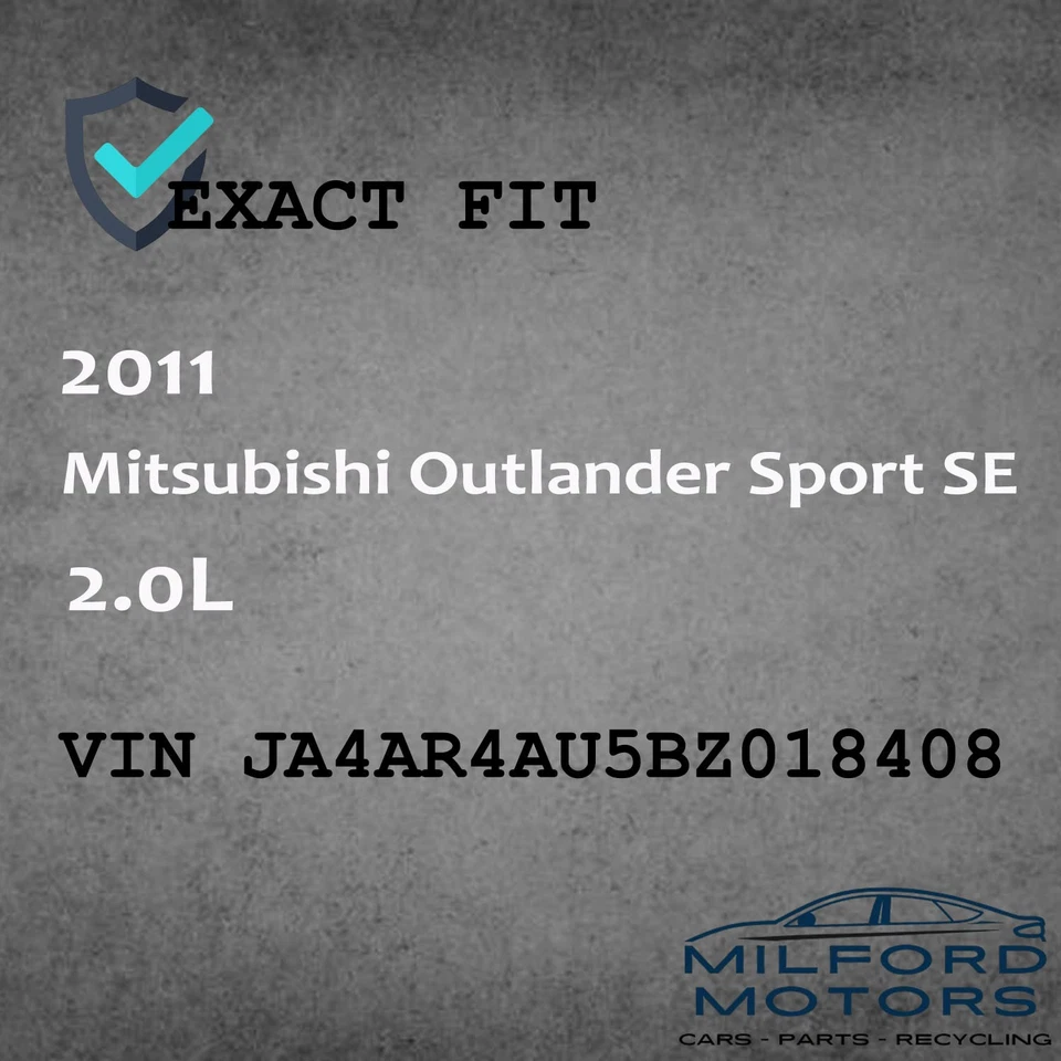 Llanta negra de 10 radios 18X7 apta para Outlander Sport SE 2008-2011 2,0 L Foto 4 de 4