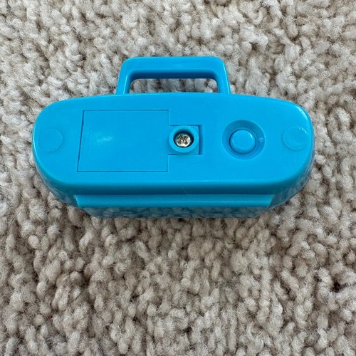 Barbie Ken Skipper Doll Toy Radio Boombox Machine WORKS Plays a Tune Blue 3" - Picture 4 of 5