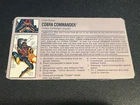 gi joe lot File Card 1993 Cobra Commander Nice Condition