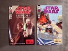 Star Wars Episode 1 The Phantom Menace #1 and 2 Dark Horse Comics 1999
