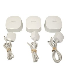Eero 6 Dual-Band Mesh Wi-Fi System Router  2 Extenders N010001/Q010001 EUC